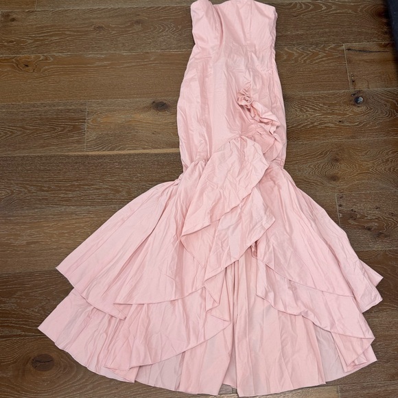 ANGELINA MAXI DRESS - BLUSH - Picture 3 of 4